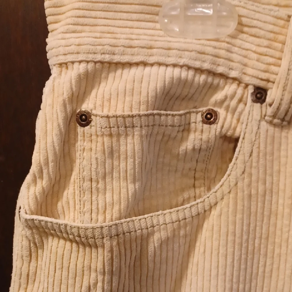 Tommy Bahama Indigo Palms Men's Casual Corduroy Pants in Cream Size 34x30